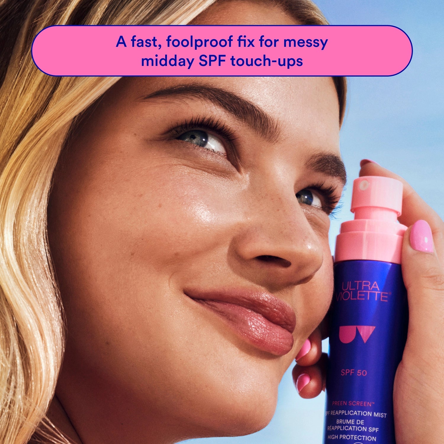 Ultra Violette Preen Screen™ SPF 50 Reapplication Mist 75ml