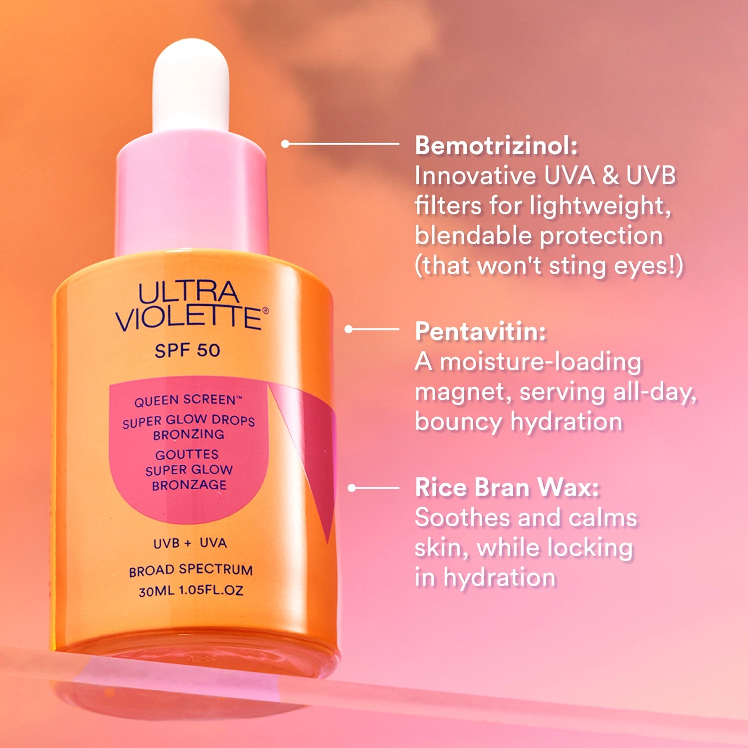 Ultra Violette Queen Screen SPF 50 Super Glow Drops