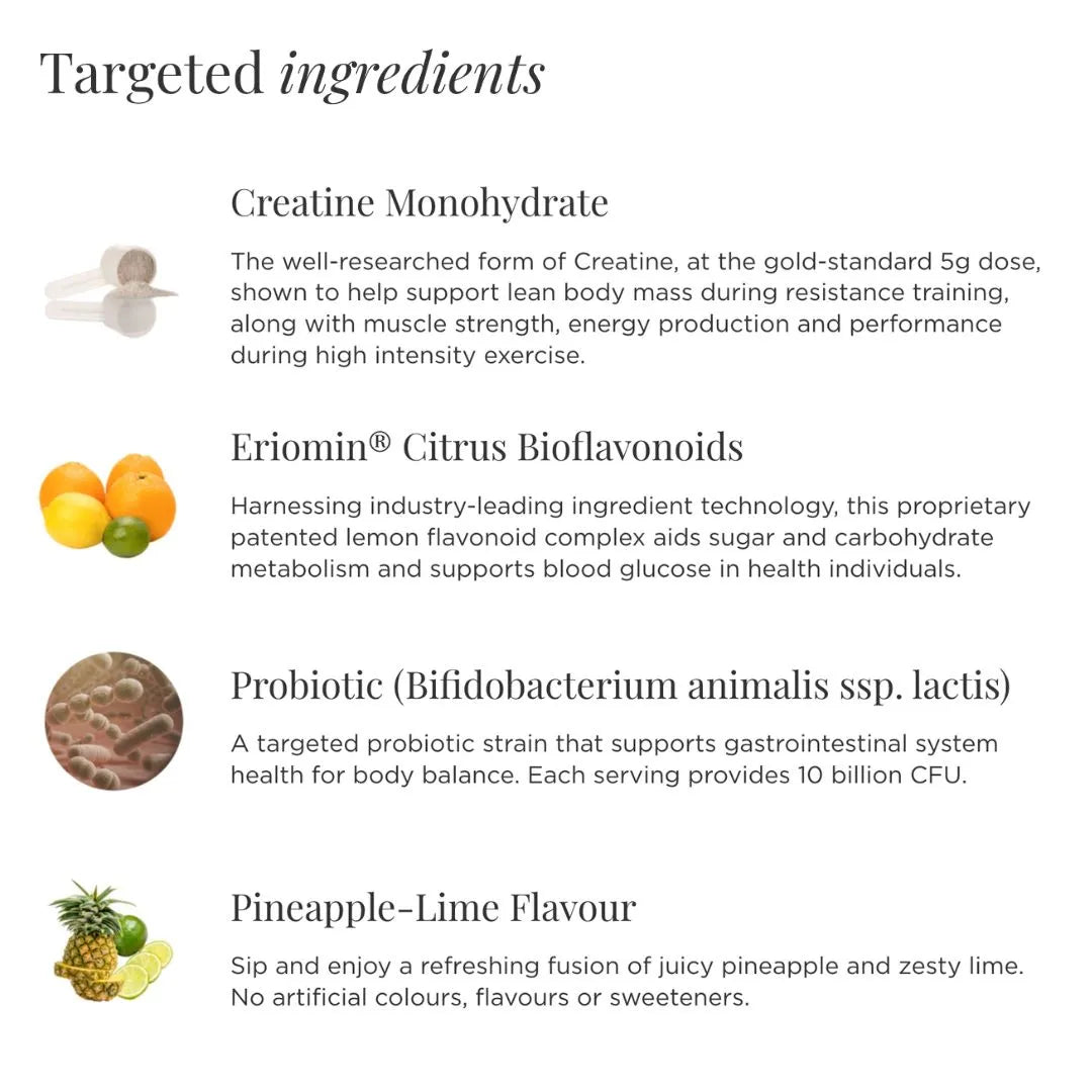 JSHealth Lean + Creatine Powder, 255g