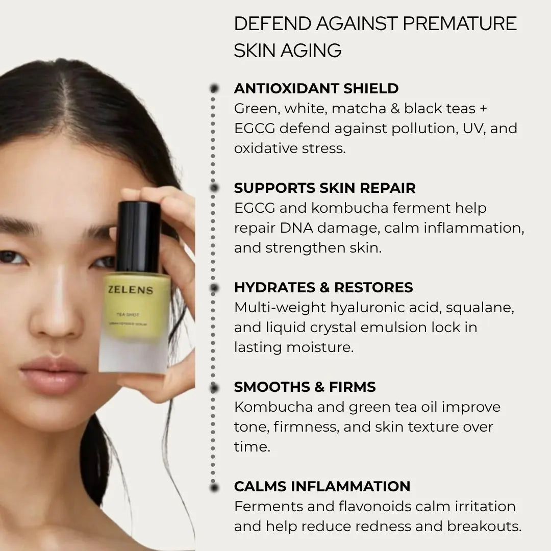 Zelens Tea Shot - Antioxidant Urban Defence Serum, 30ml