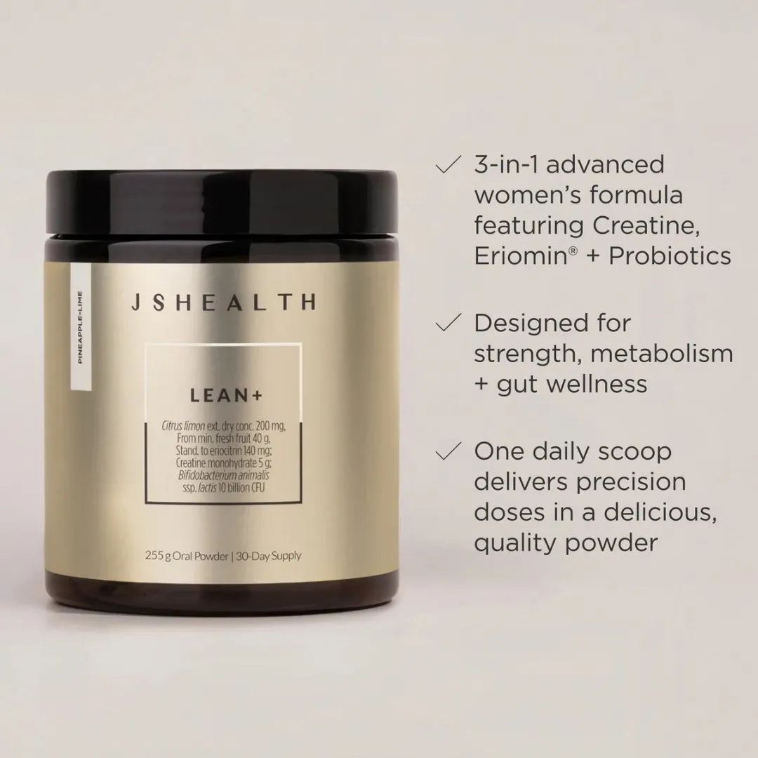 JSHealth Lean + Creatine Powder, 255g