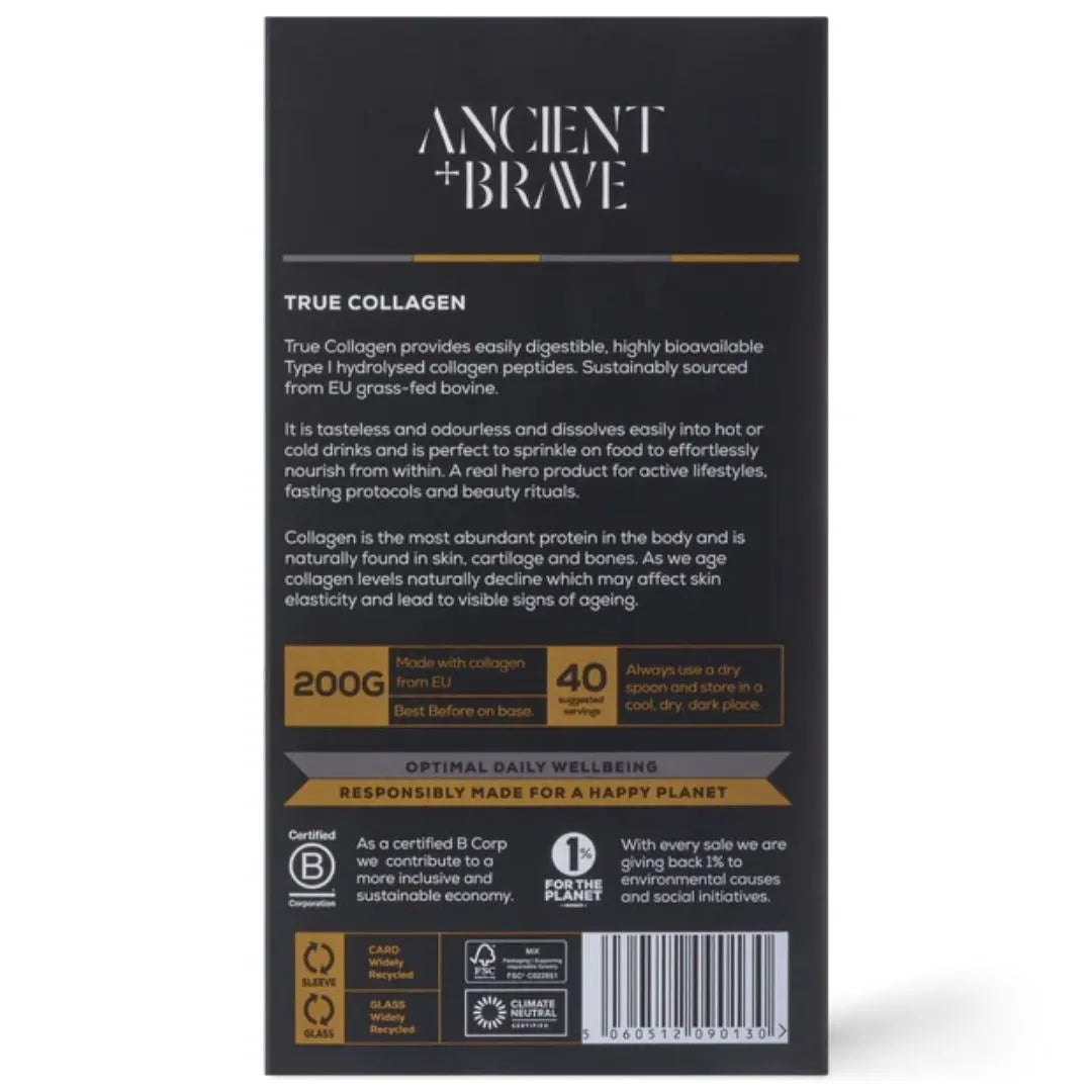 Ancient + Brave True Bovine Collagen, 200g