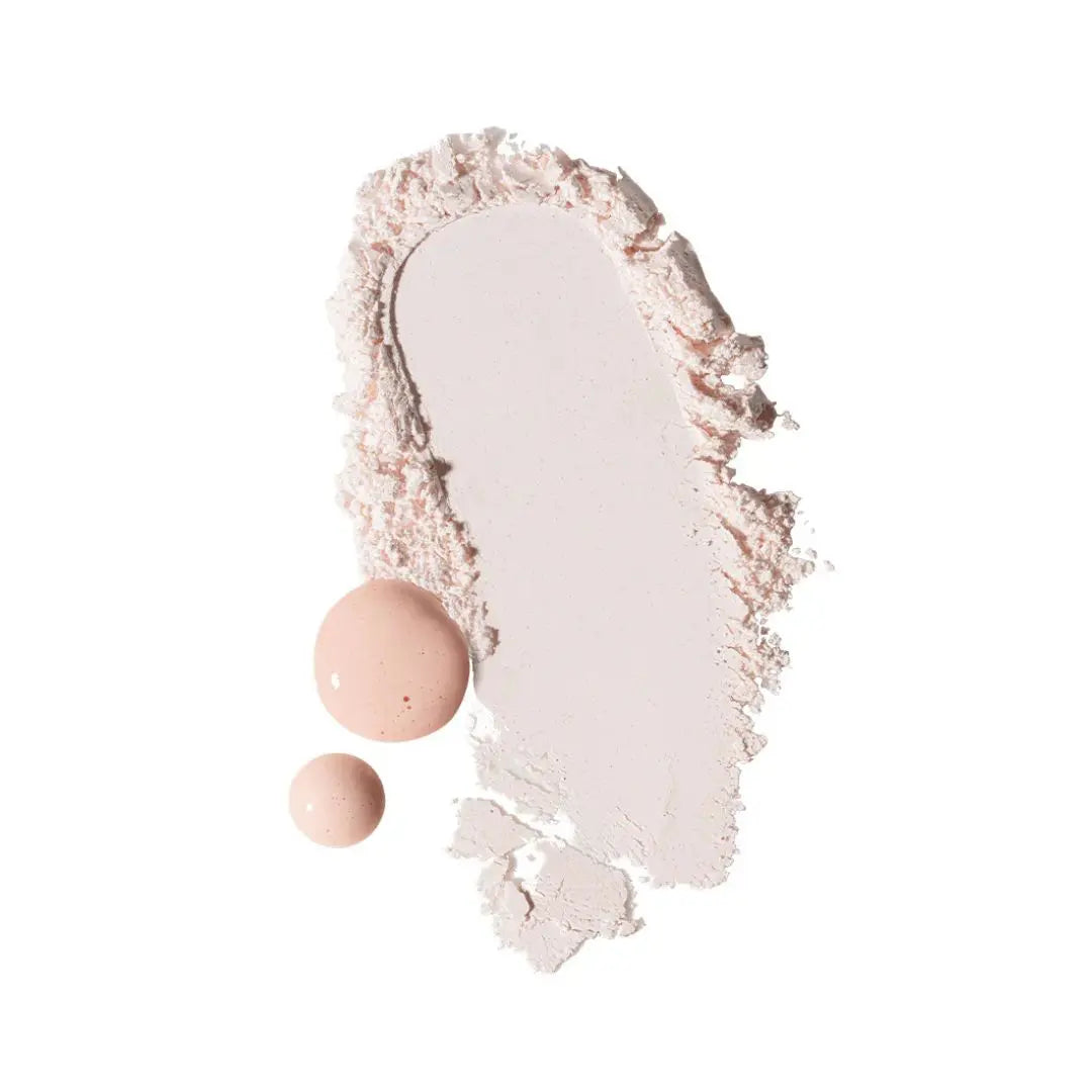 Alpha-H Illuminating Enzyme Polish displayed over pink powder texture