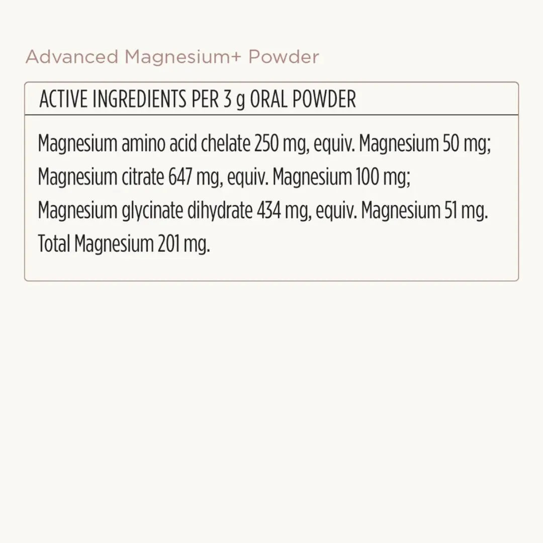 JSHealth Advanced Magnesium+ Powder - Triple form, 180g