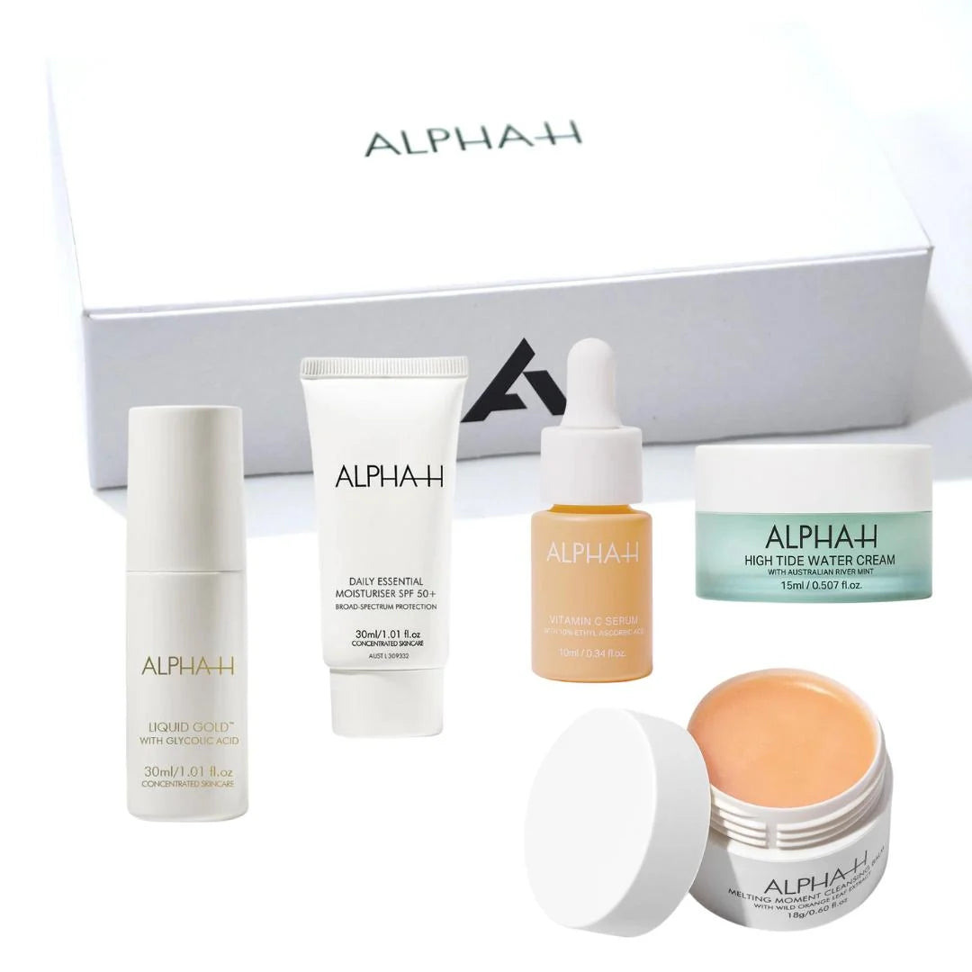 Alpha-H Best Beauty Kit 2, Gift/ Travel Set 5 pieces