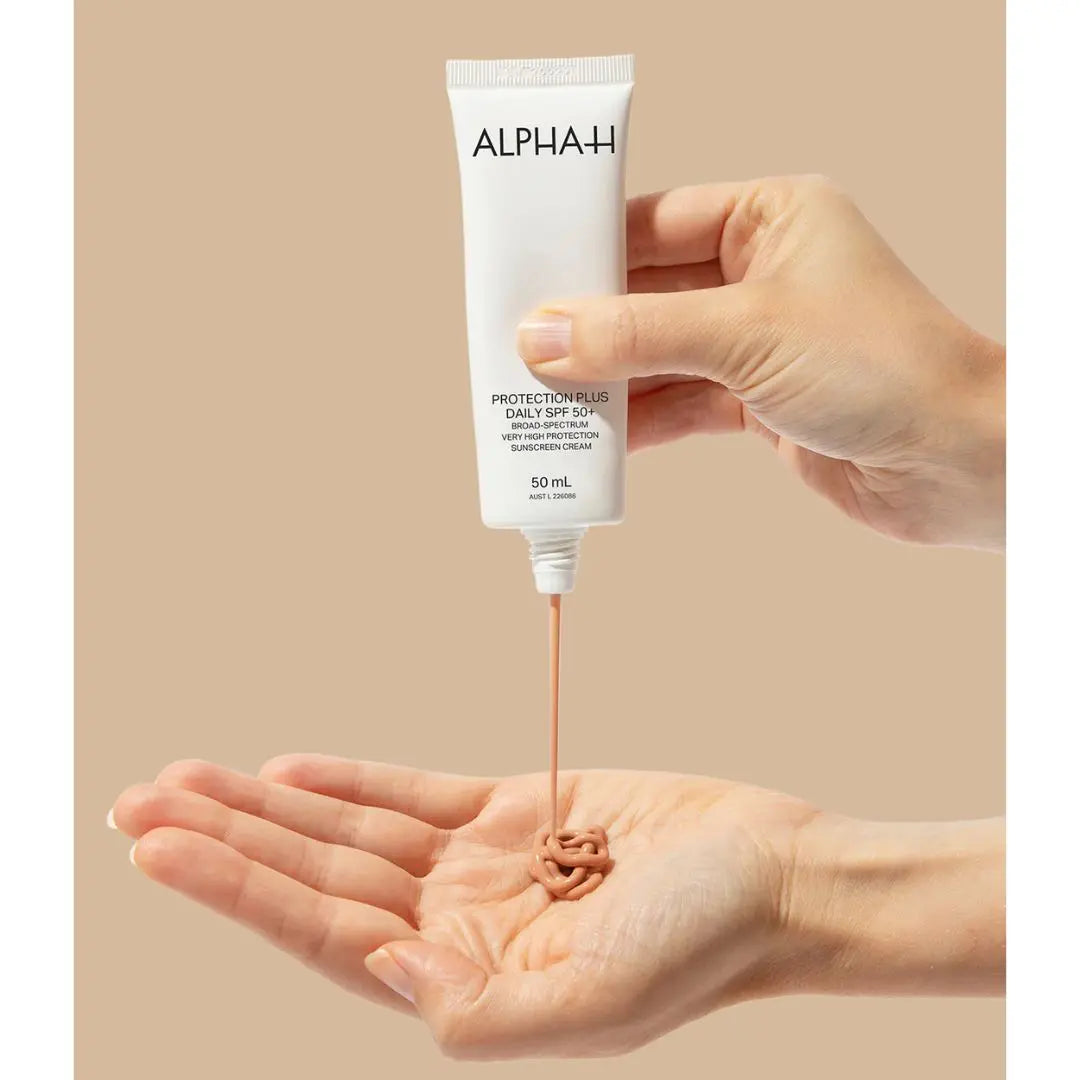 Alpha-H Protection Plus Daily SPF 50+, high protection sunscreen for everyday use