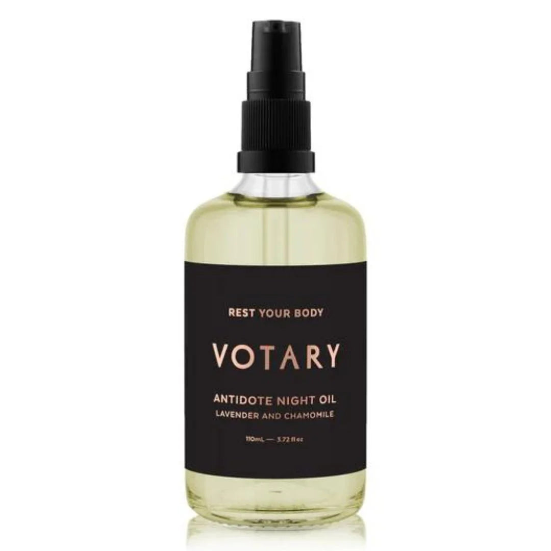 Votary Antidote Night Oil - Lavender and Chamomile, 110ml