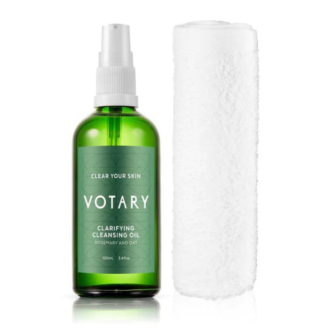 Clarifying Cleansing Oil with cloth