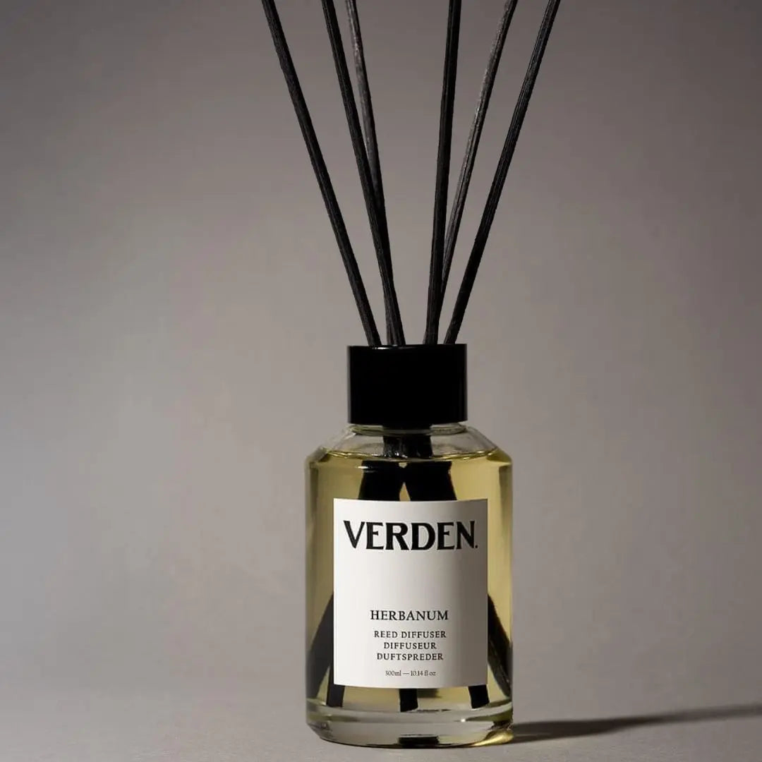 Verden Herbanum Fresh and Purifying Reed Diffuser, Natural Fragrance