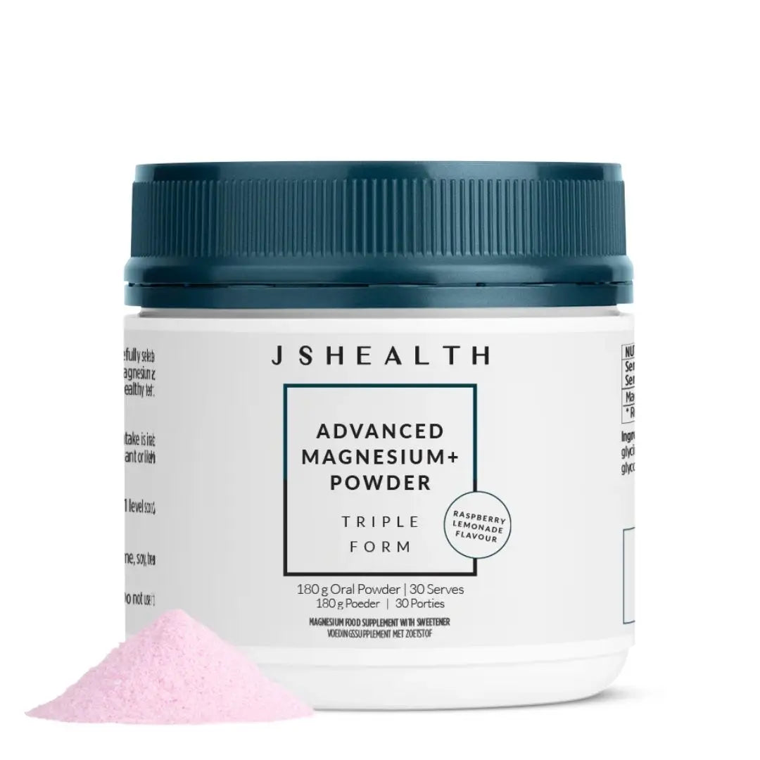 JSHealth Advanced Magnesium+ Powder - Triple form, 180g