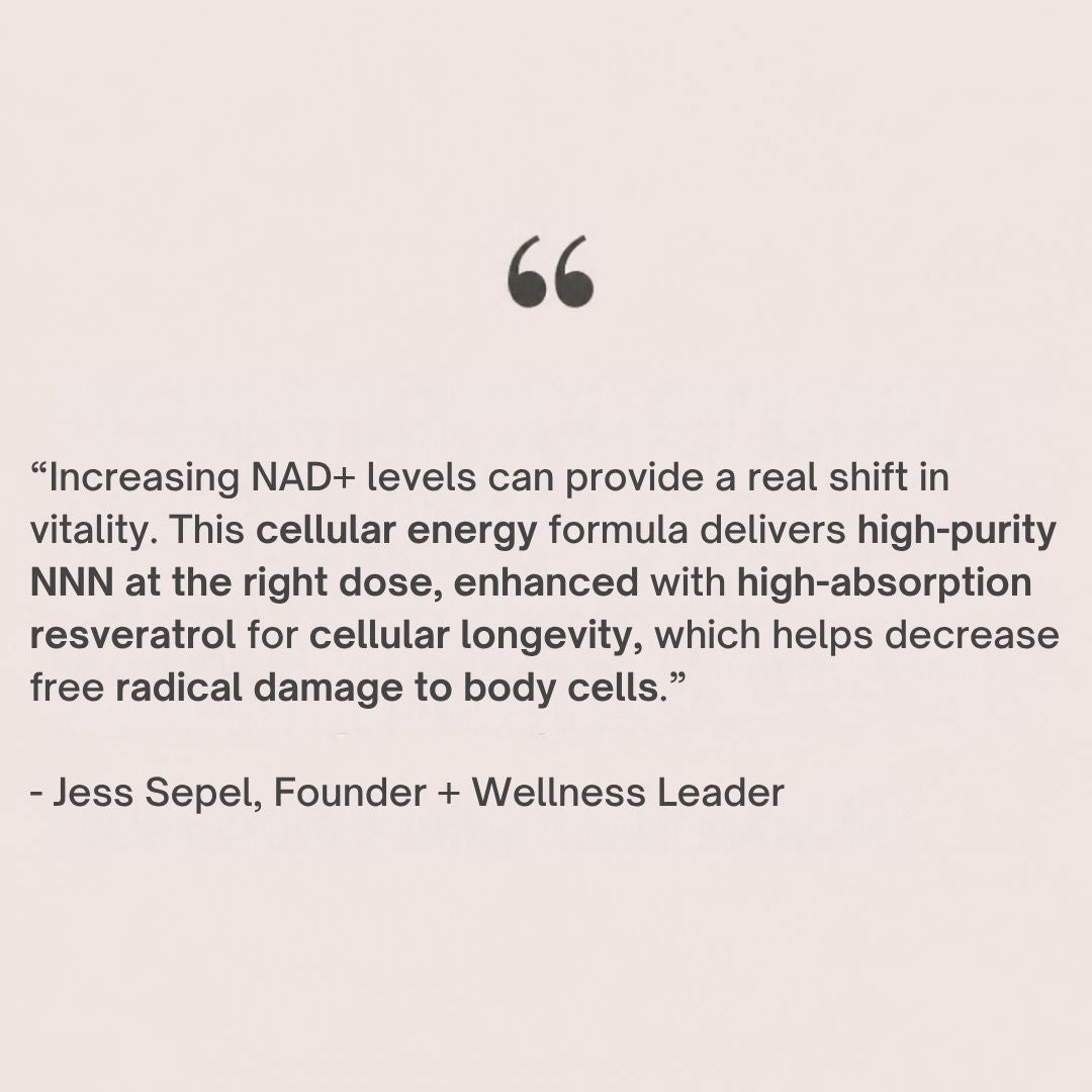 JSHealth NMN 500 + Resveratrol cellular energy formula with high-purity NMN and high-absorption resveratrol