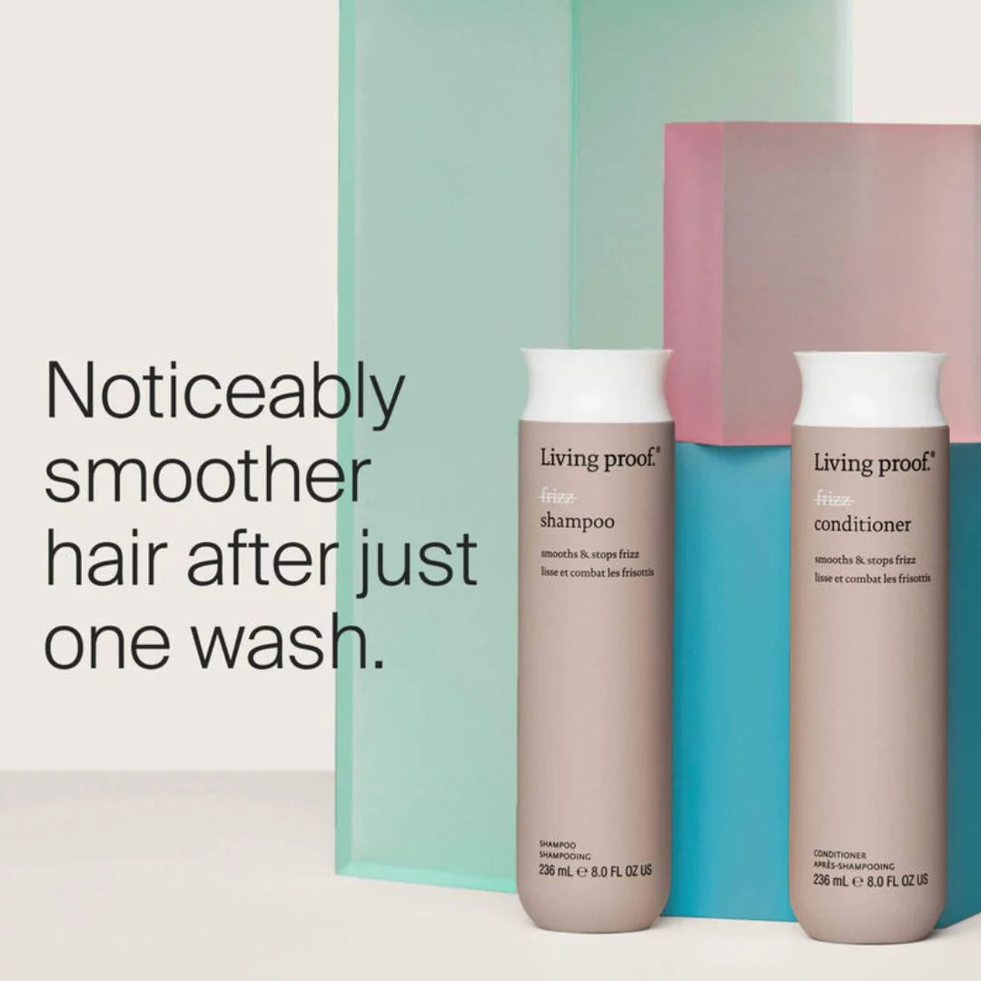 Living Proof No Frizz Extend Kit - Shampoo + Conditioner + Smooth Styling Cream