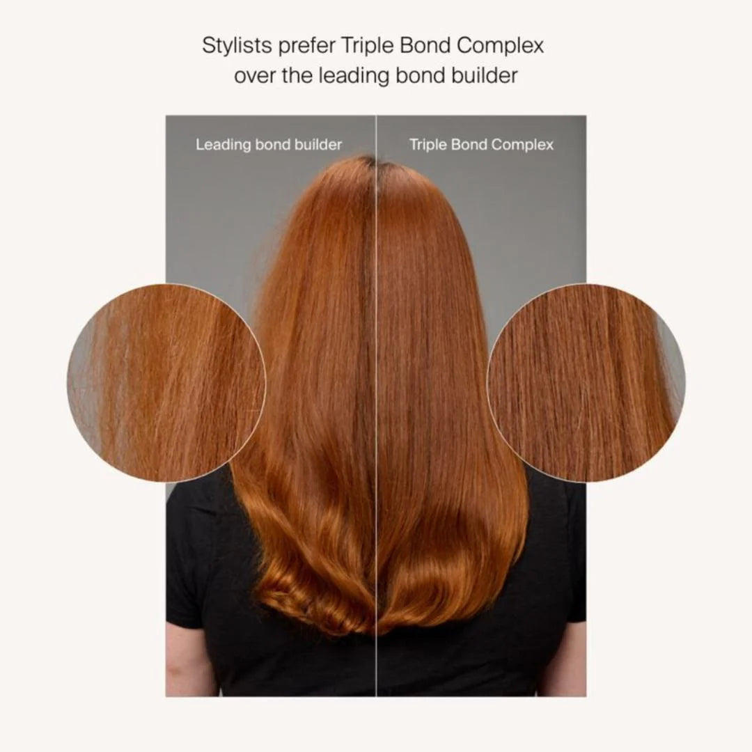 Living Proof Triple Bond Complex 45ml – verified customer reviews panel on light background