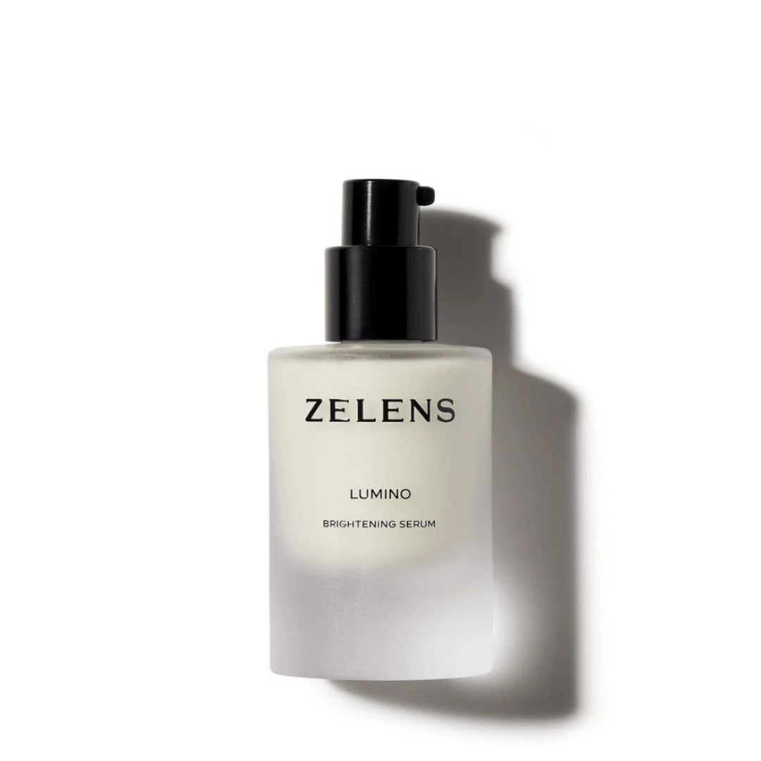 Zelens Lumino Brightening Serum bottle with pump, 30ml