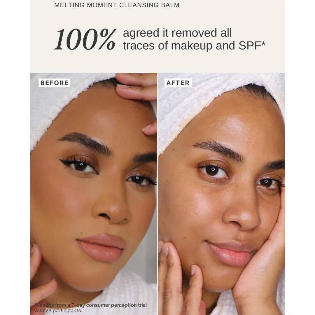 Alpha-H Melting Moment Cleansing Balm 90g – verified customer reviews panel on light background