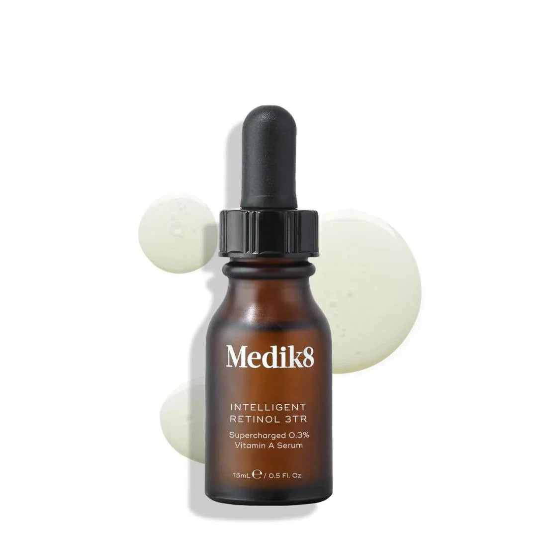 Medik8 Intelligent Supercharged Retinol 3 TR 15ml – clinically proven results infographic