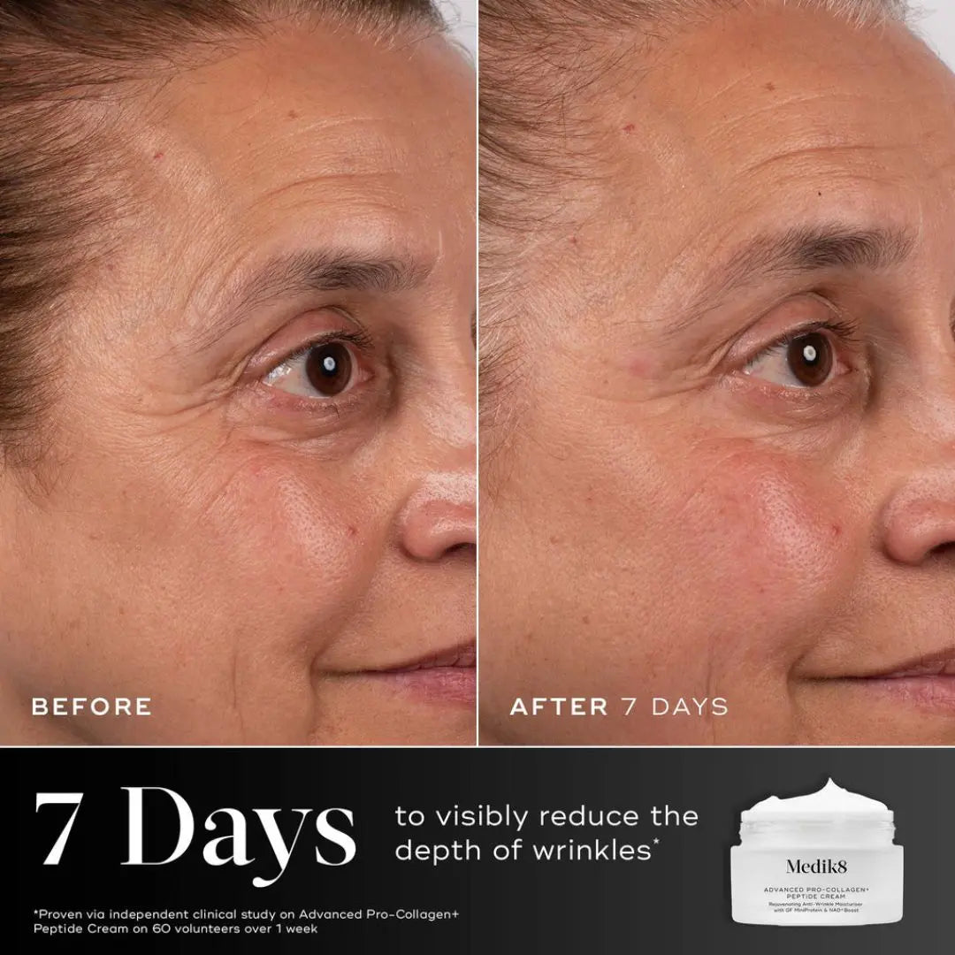 Anti-aging collagen boosting face cream for firm, youthful skin. Visible result in just 7 days.