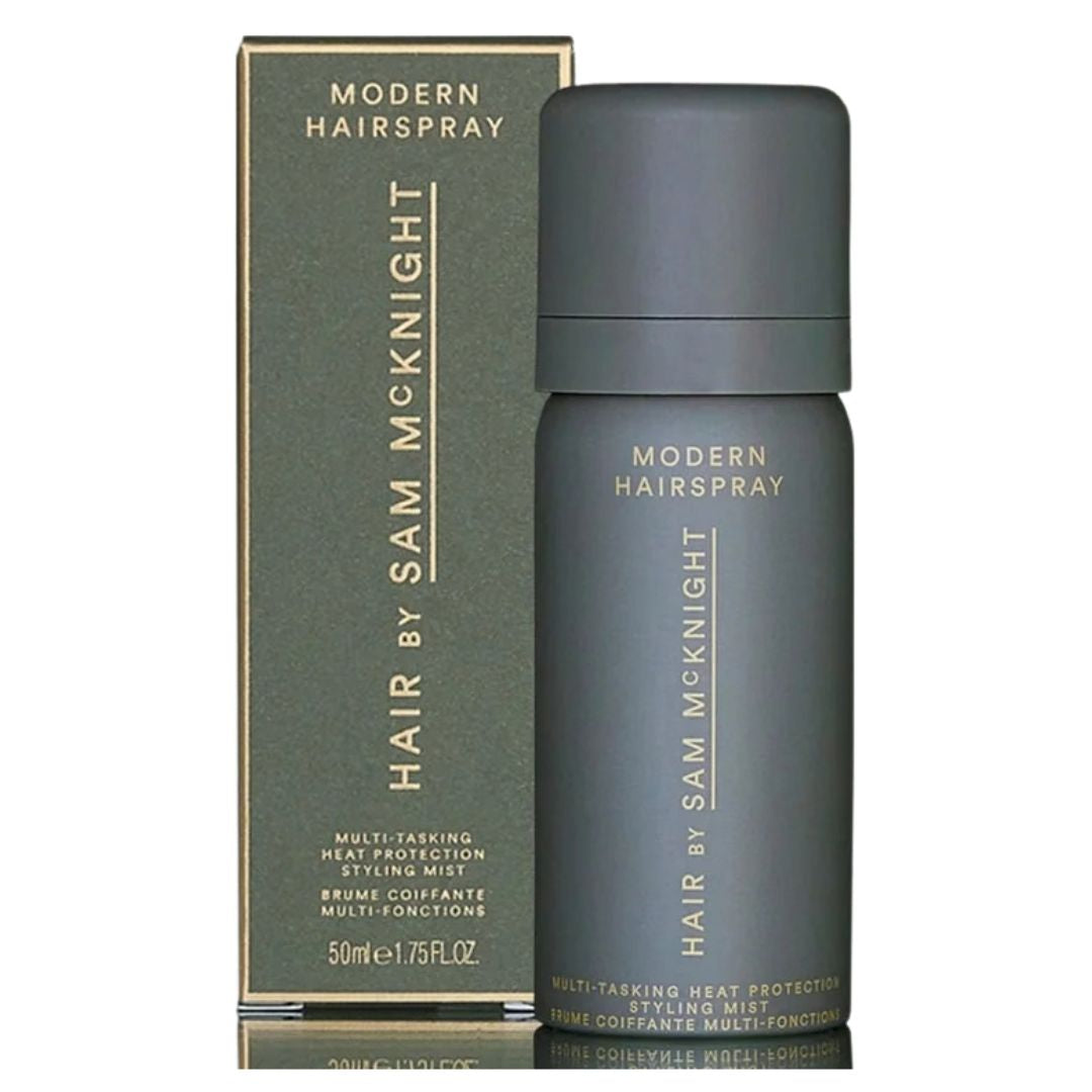 Hair by Sam McKnight Modern Hairspray 50ml travel-size heat protection styling mist for all hair types