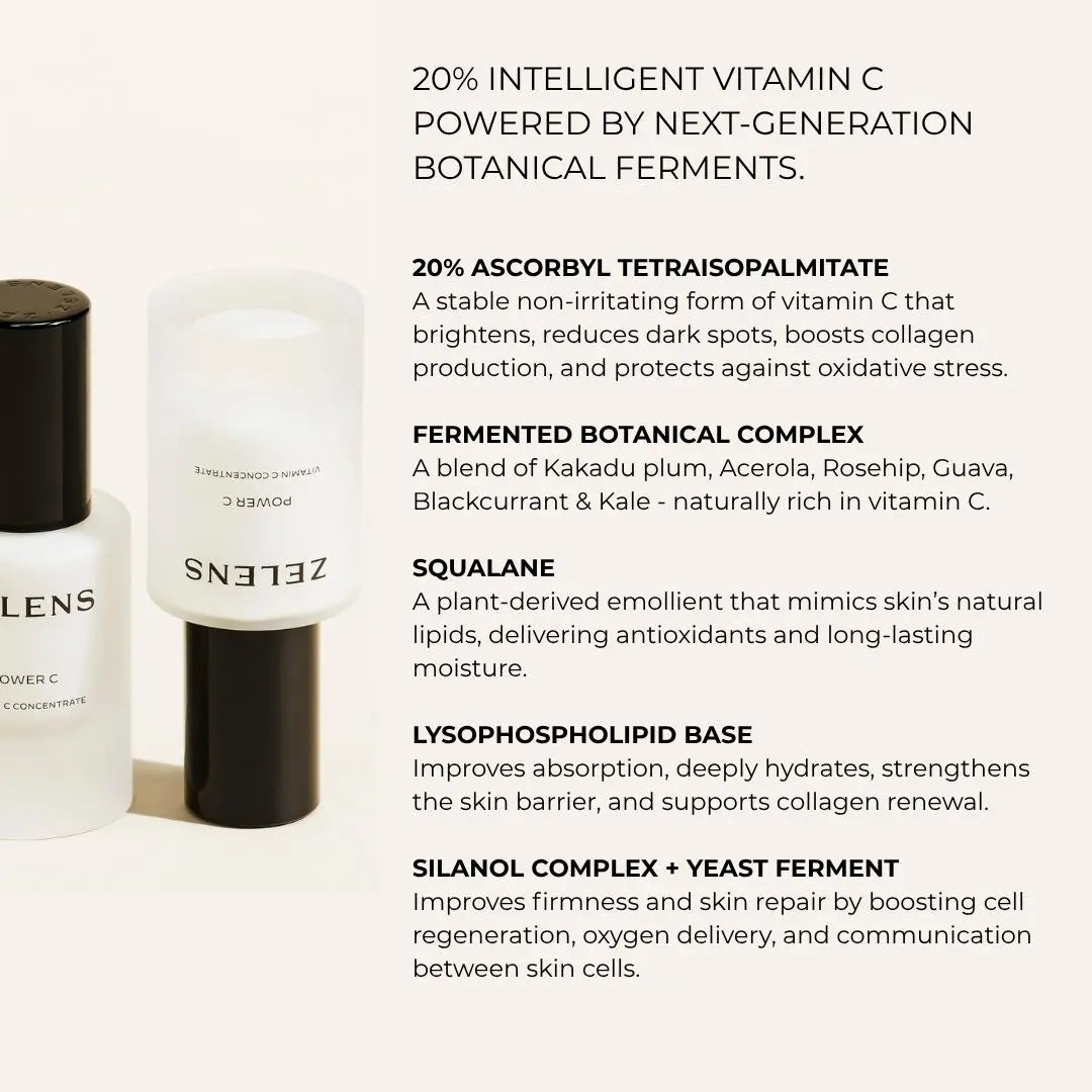 Zelens Power C - Collagen Boosting & Brightening Vitamin C Concentrate, 30ml