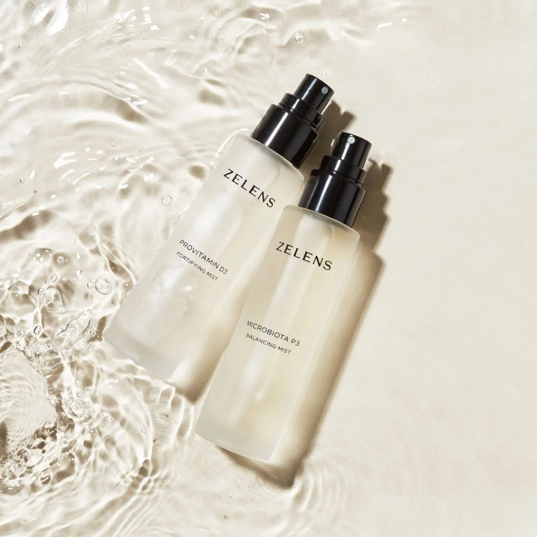 Zelens Provitamin D3 Fortifying Mist with encapsulated provitamin D3 and hyaluronic acid