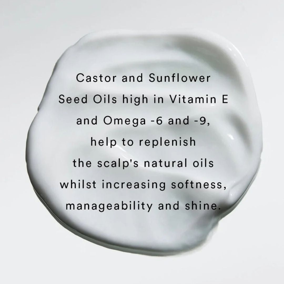 Hair by Sam McKnight Rich Nourish Conditioner with castor and sunflower seed oils to replenish and soften hair