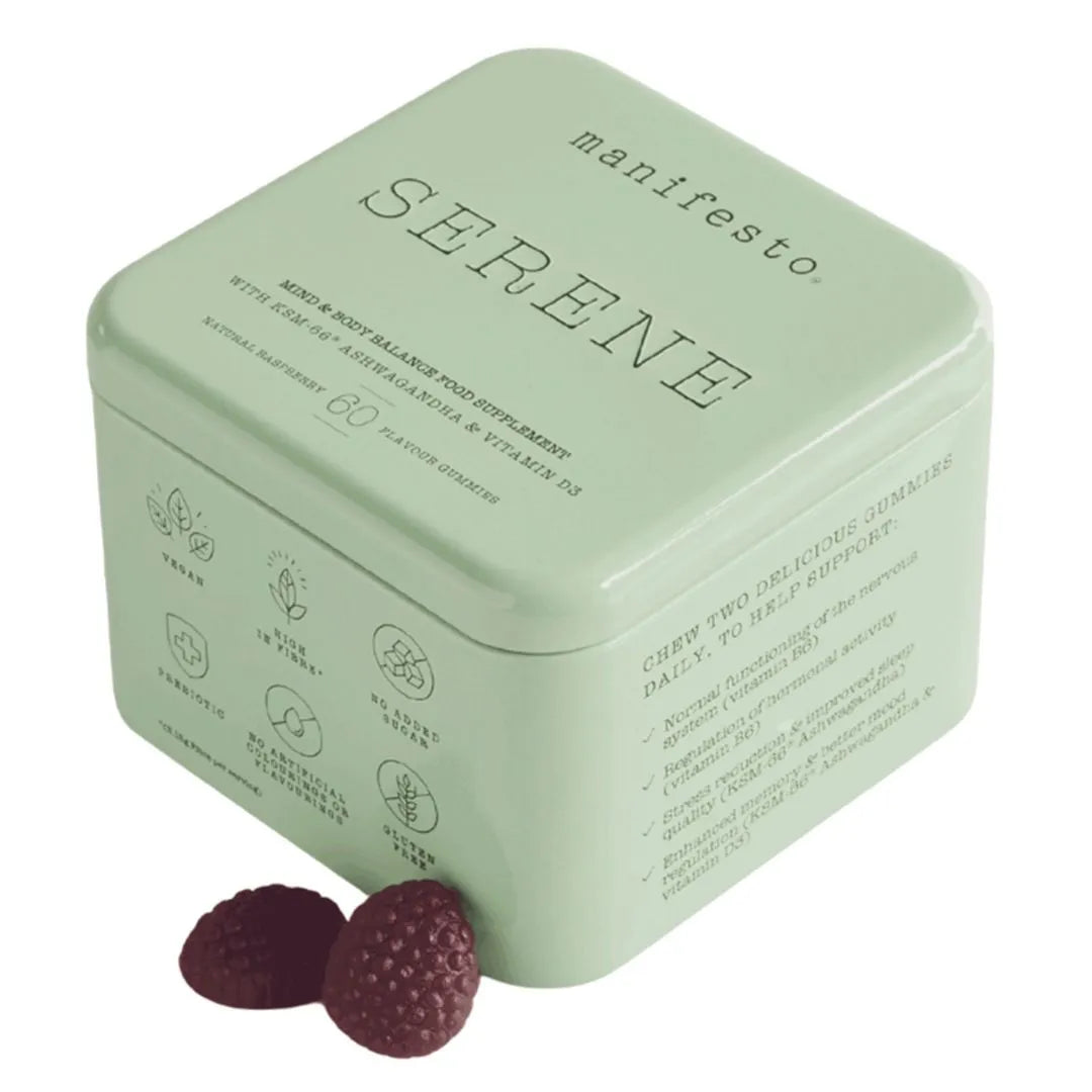 Manifesto Serene Mood & Hormone Balance Gummies, 30 Days