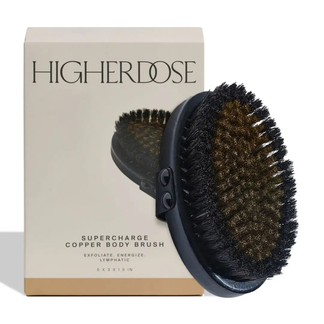 HigherDOSE Supercharge Copper Body Brush