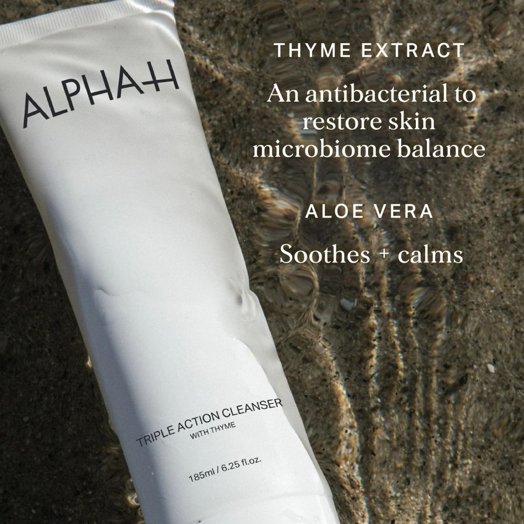Alpha-H Triple Action Cleanser with Thyme, 185ml