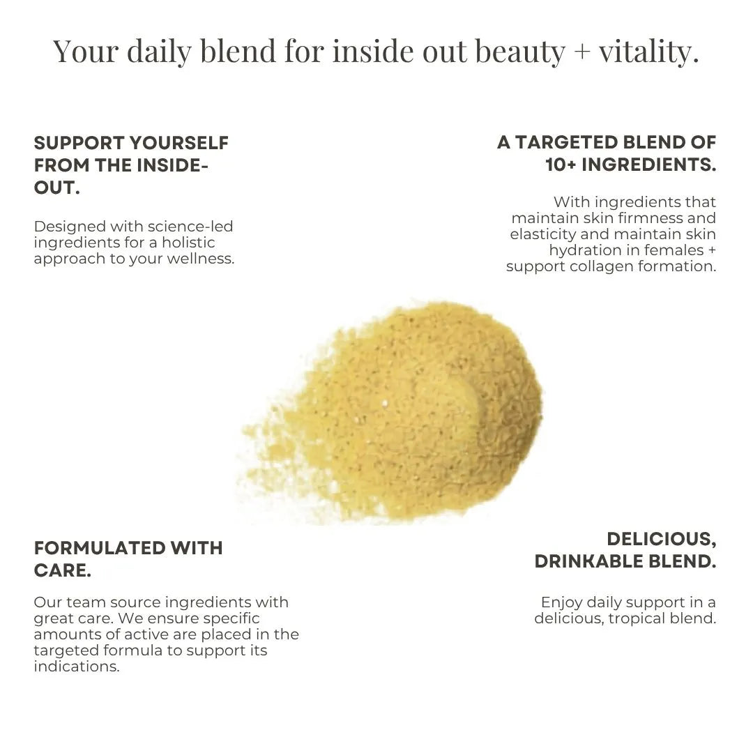 JSHealth Vitality X + Marine Collagen Powder - 180g