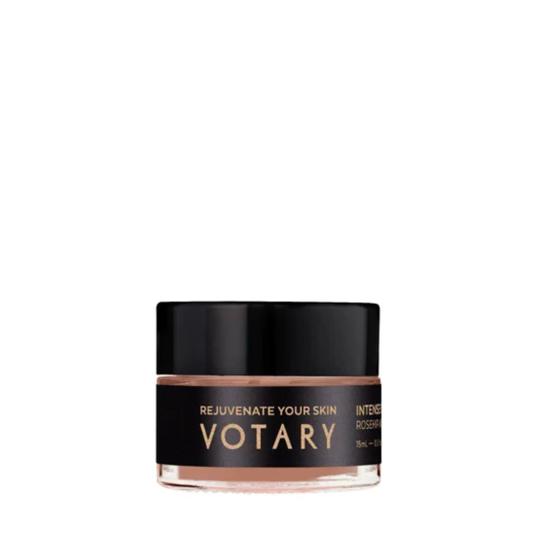 Votary Intense Overnight Mask – Rosehip & Hyaluronic Mini, 15ml
