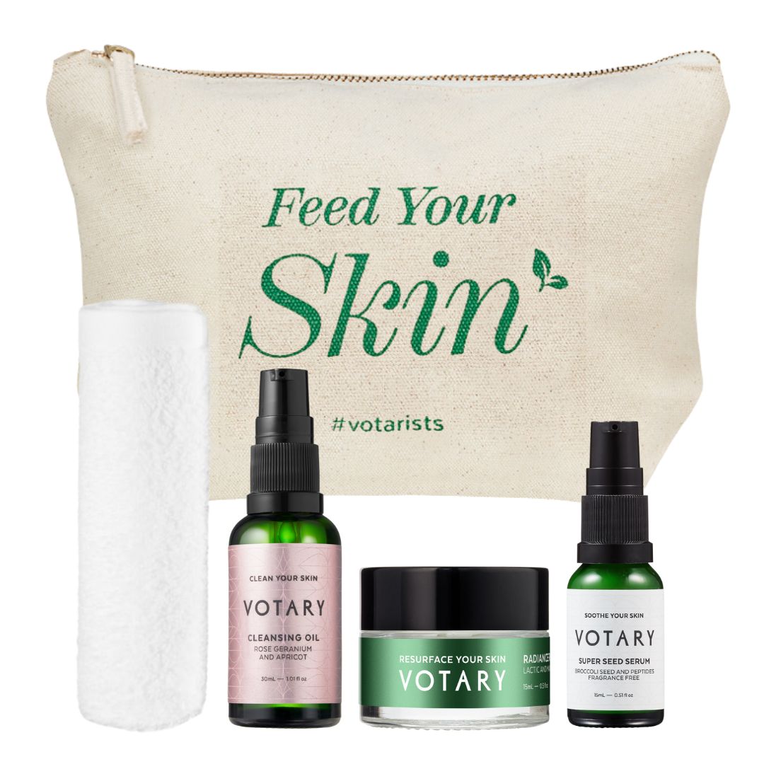 Votary Radiance With Cleanse Travel 