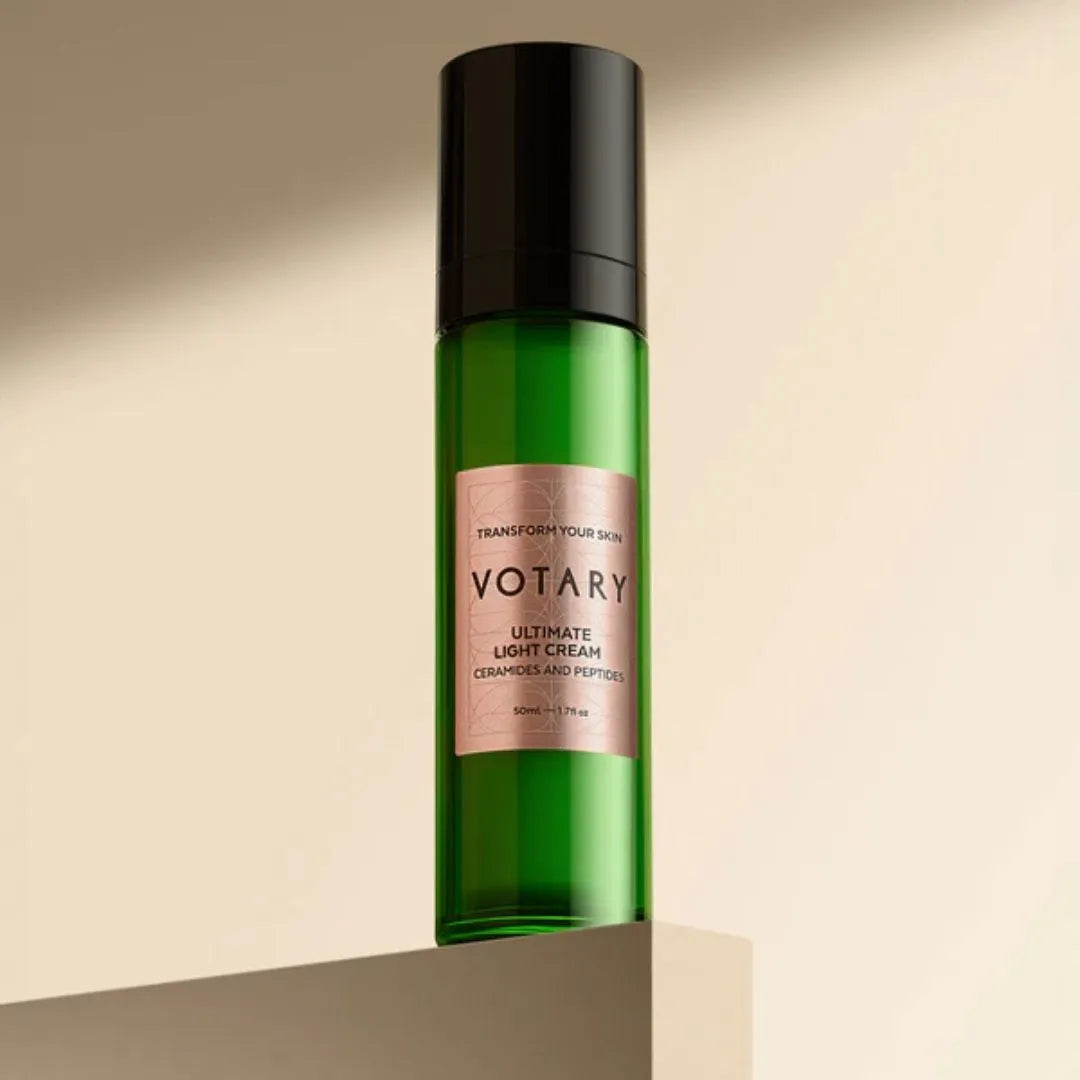 Votary Ultimate Light Cream, Ceramides and Peptides, 50ml