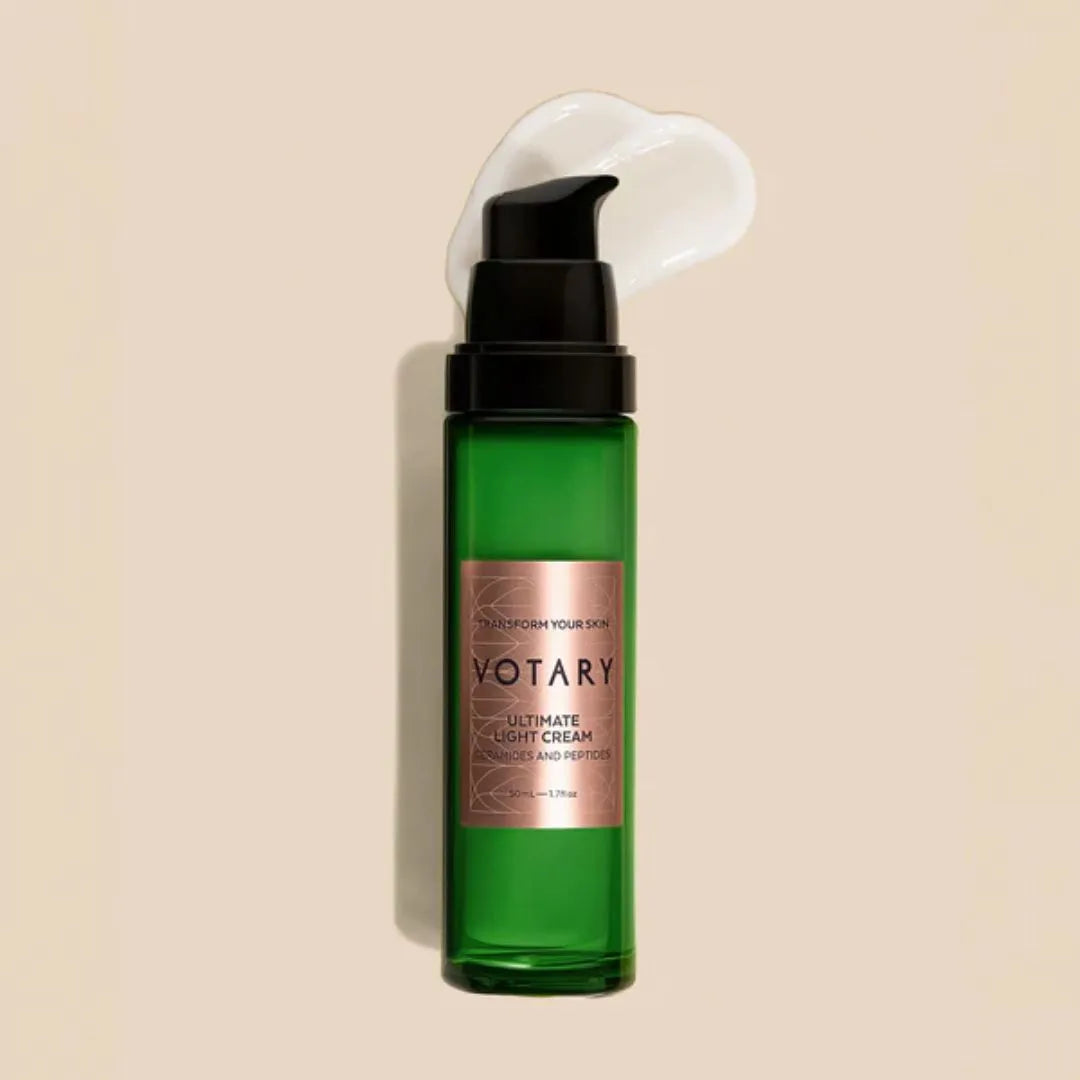 Votary Ultimate Light Cream, Ceramides and Peptides, 50ml
