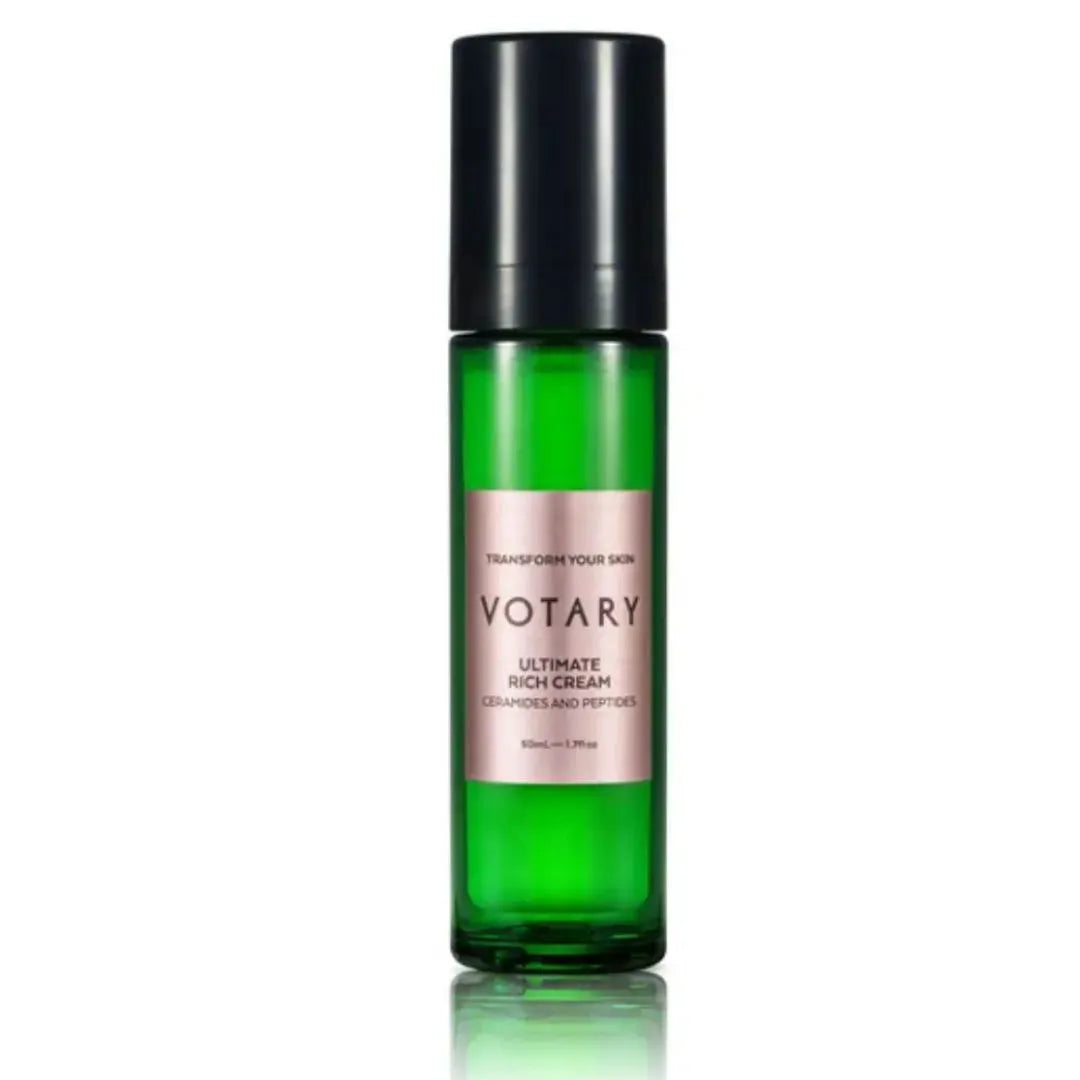 Votary Ultimate Rich Cream, Ceramides and Peptides, 50ml