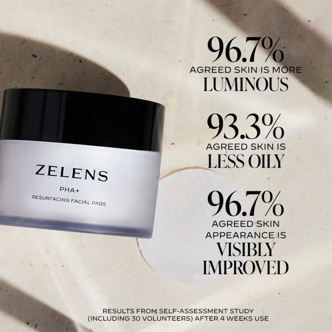 Zelens PHA+ Resurfacing Facial Pads, 50 Pads
