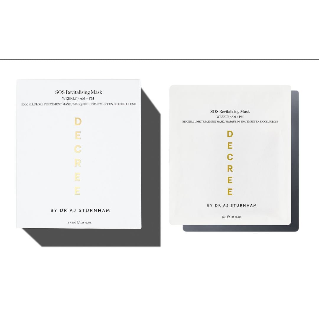 Decree SOS Revitalising Mask PACK, 6x35g