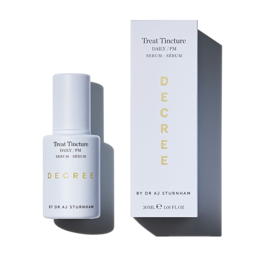 Decree Treat Tincture PM Serum - Retinoid + Alpha-Arbutin, 30ml