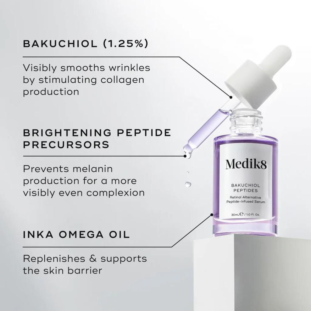 Medik8 Bakuchiol Peptides, 30ml