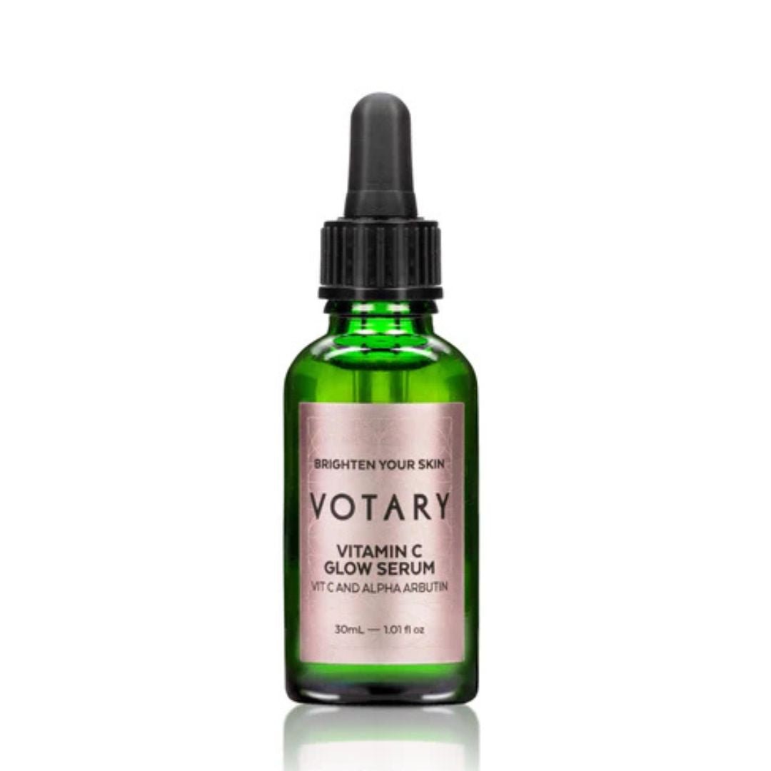 Votary Vitamin C Glow Serum - Niacinamide and Alpha Arbutin, 30ml