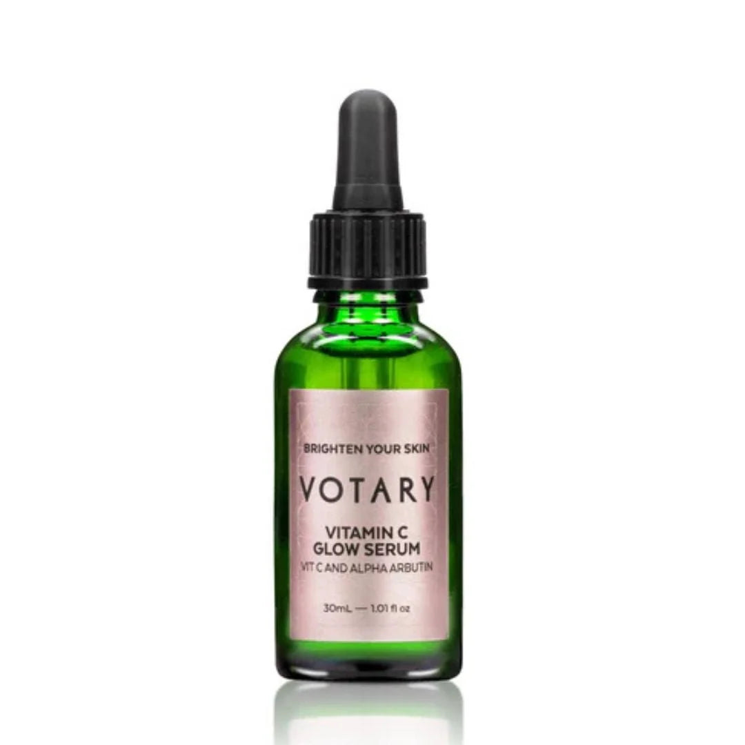 Votary Vitamin C Glow Hyper-pigmentation Serum - Niacinamide and Alpha Arbutin, 30ml
