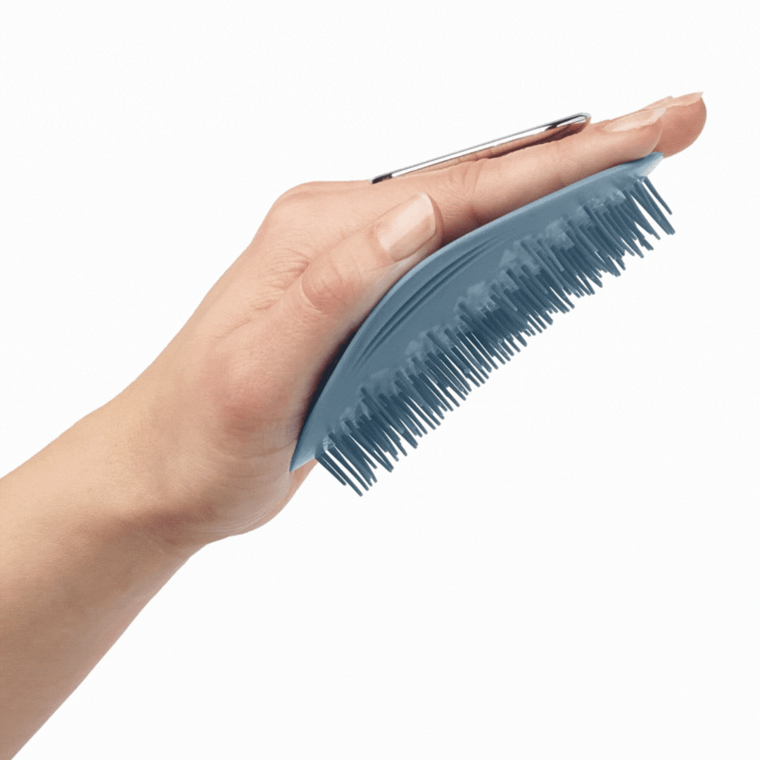 Manta Healthy Hair Brush Blue Fexible