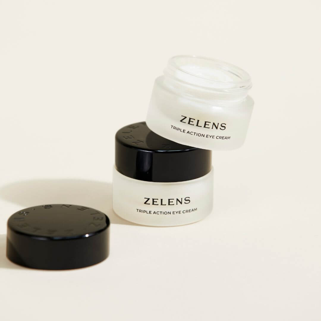 Fatigued eyes wrinkles and dark circles