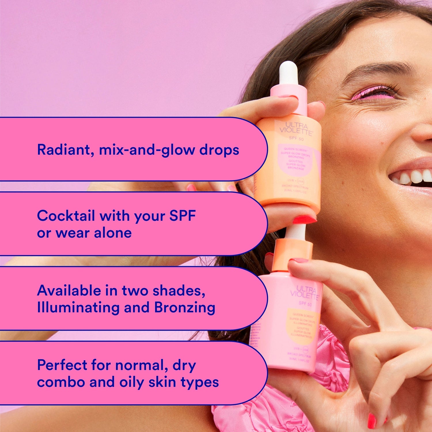 Ultra Violette Queen Screen SPF 50 Super Glow Drops