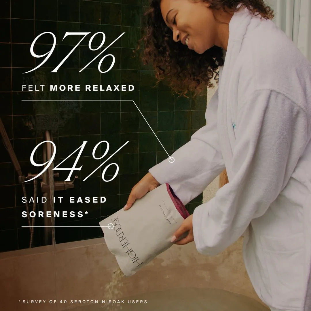 HigherDOSE Serotonin Soak Salt, 32 oz