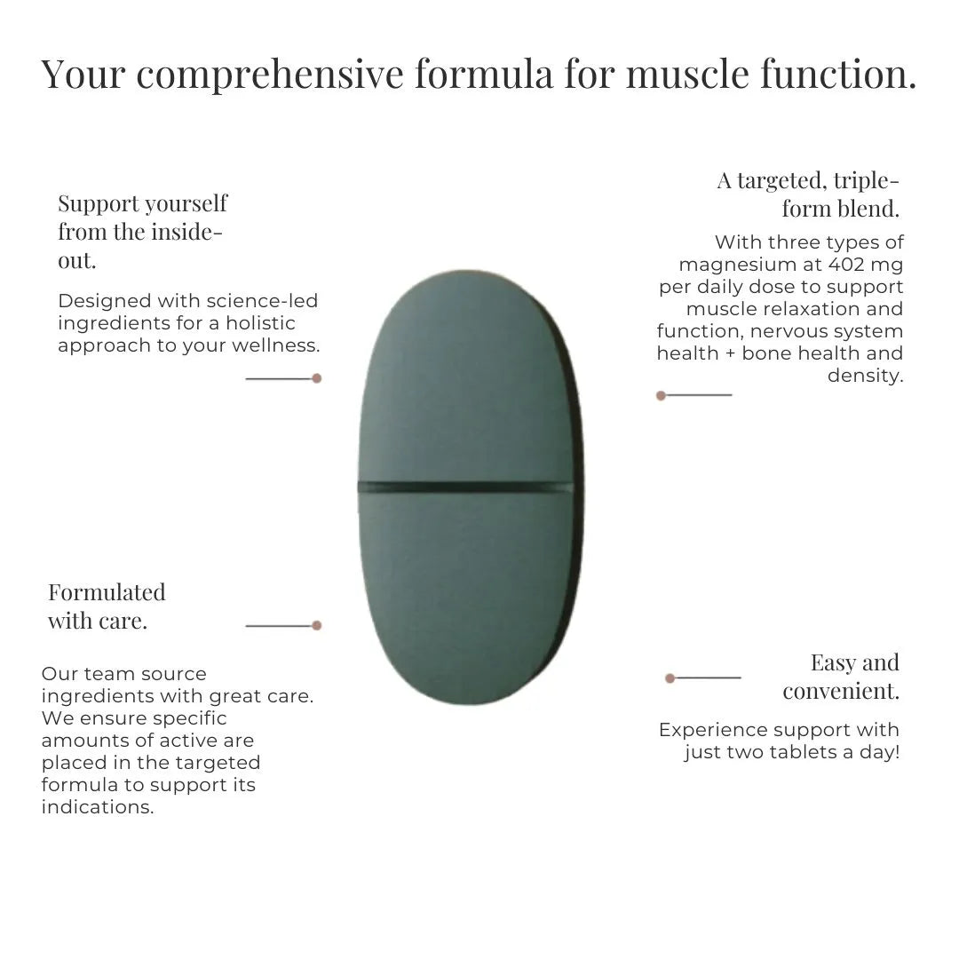 JSHealth Advanced Magnesium + Triple Form - 60 Tablets