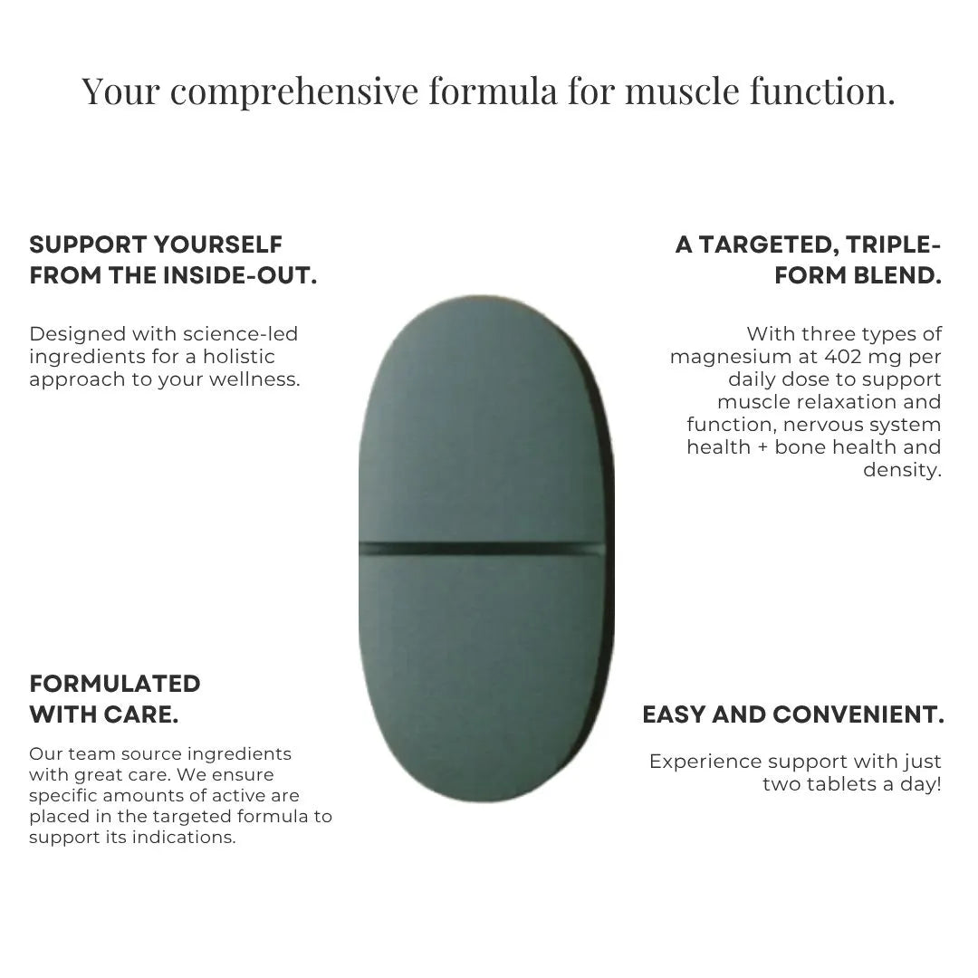JSHealth Advanced Magnesium + Triple Form - 60 Tablets