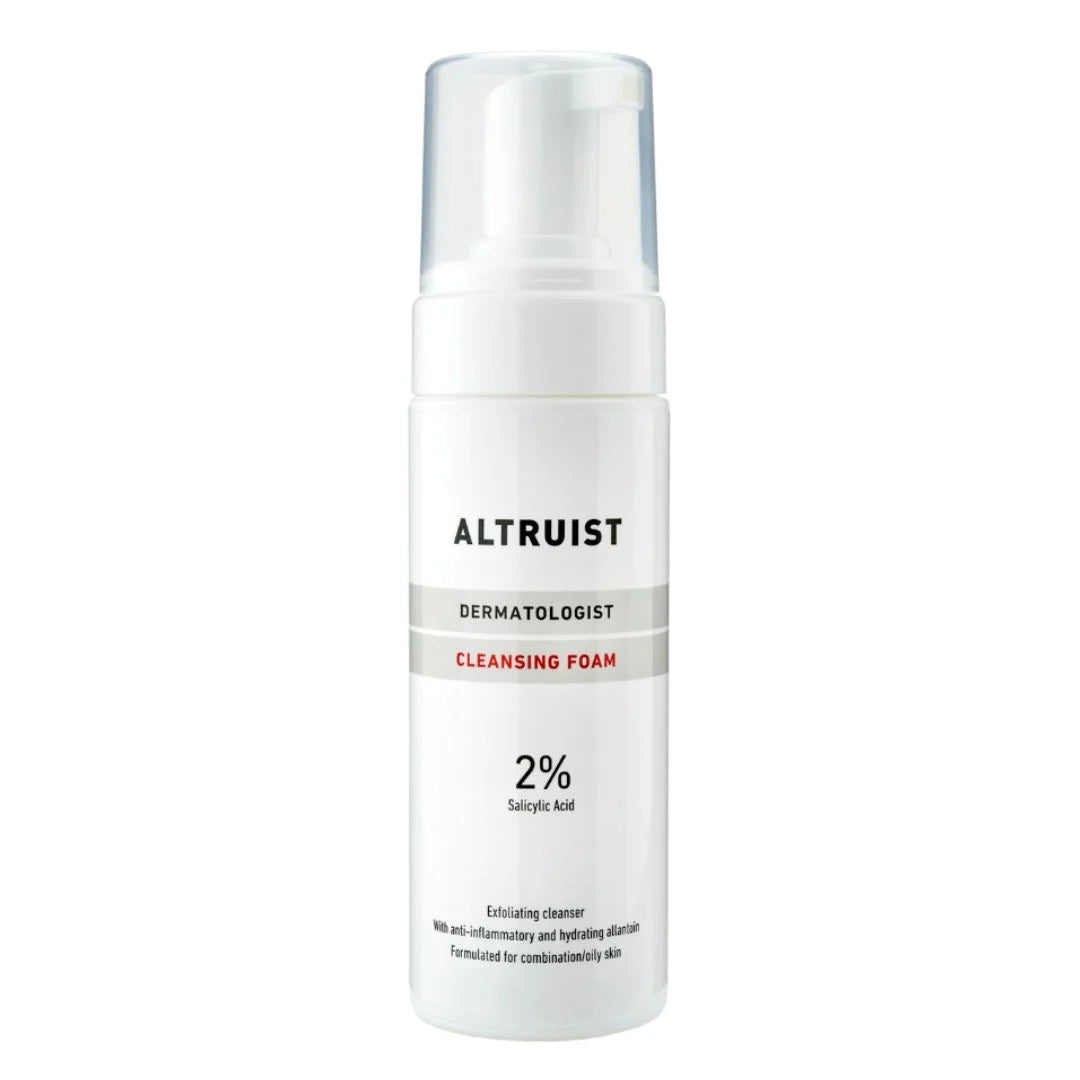 Altruist Dermatologist Foam Cleanser 2% BHA Salicylic Acid 150ml – front-of-pack product bottle shot on white background
