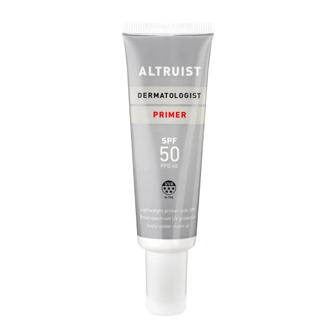 Altruist Dermatologist Primer SPF 50 30ml – front-of-pack product tube shot on white background