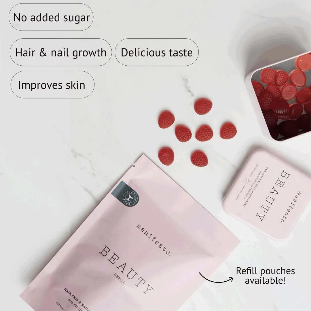 Manifesto Beauty Vitamin Gummies - Refill 30 days