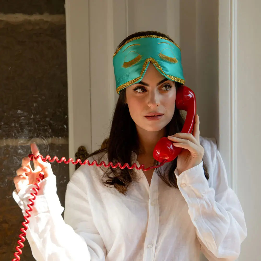 Breakfast Colour Drowsy Silk Sleep Mask